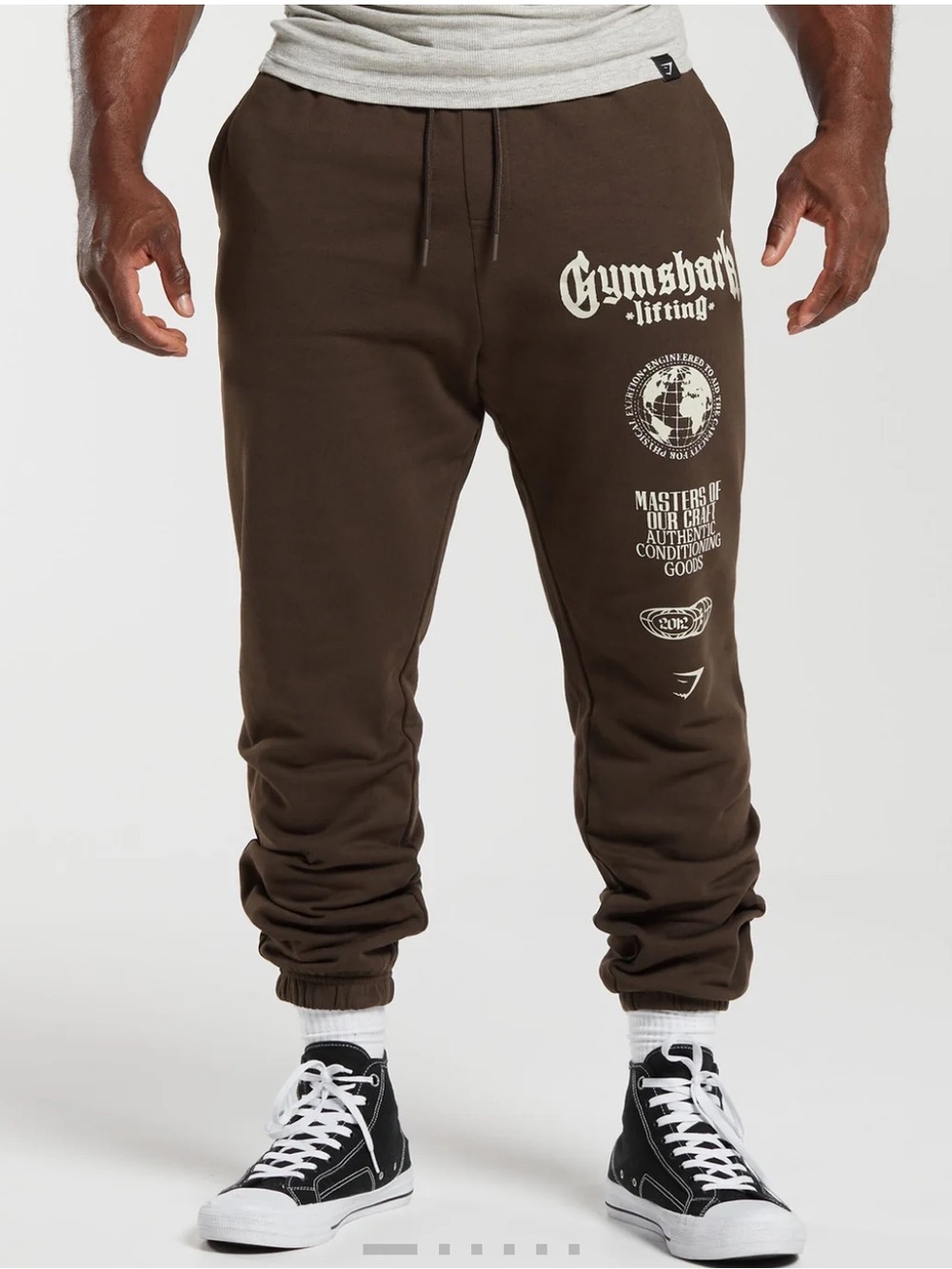 GLOBAL LIFTING OVERSIZED ESSENTIAL JOGGERS